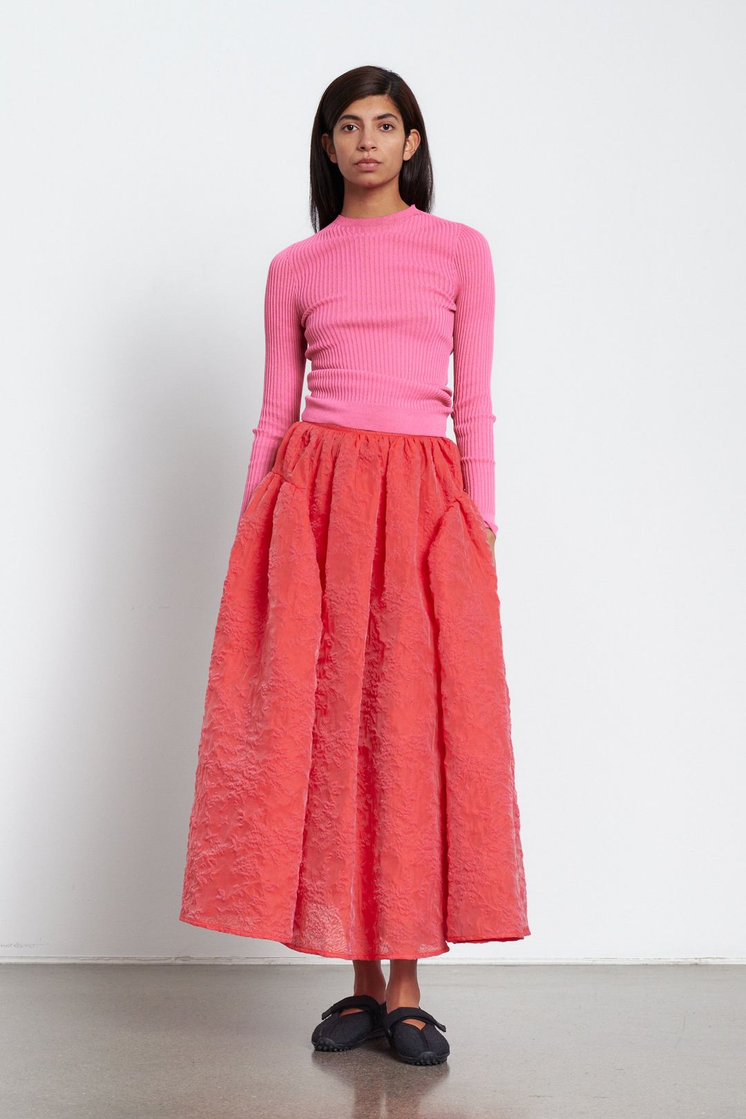 JAYLA | TOP COTTON BLEND SORBET #3