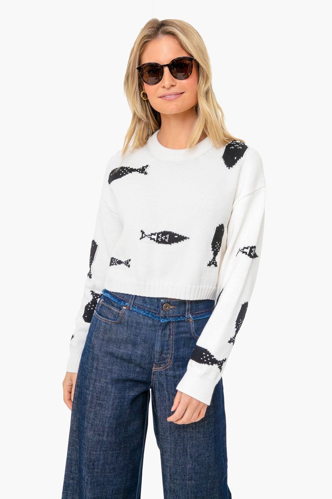 Poisson Intarsia Sweater