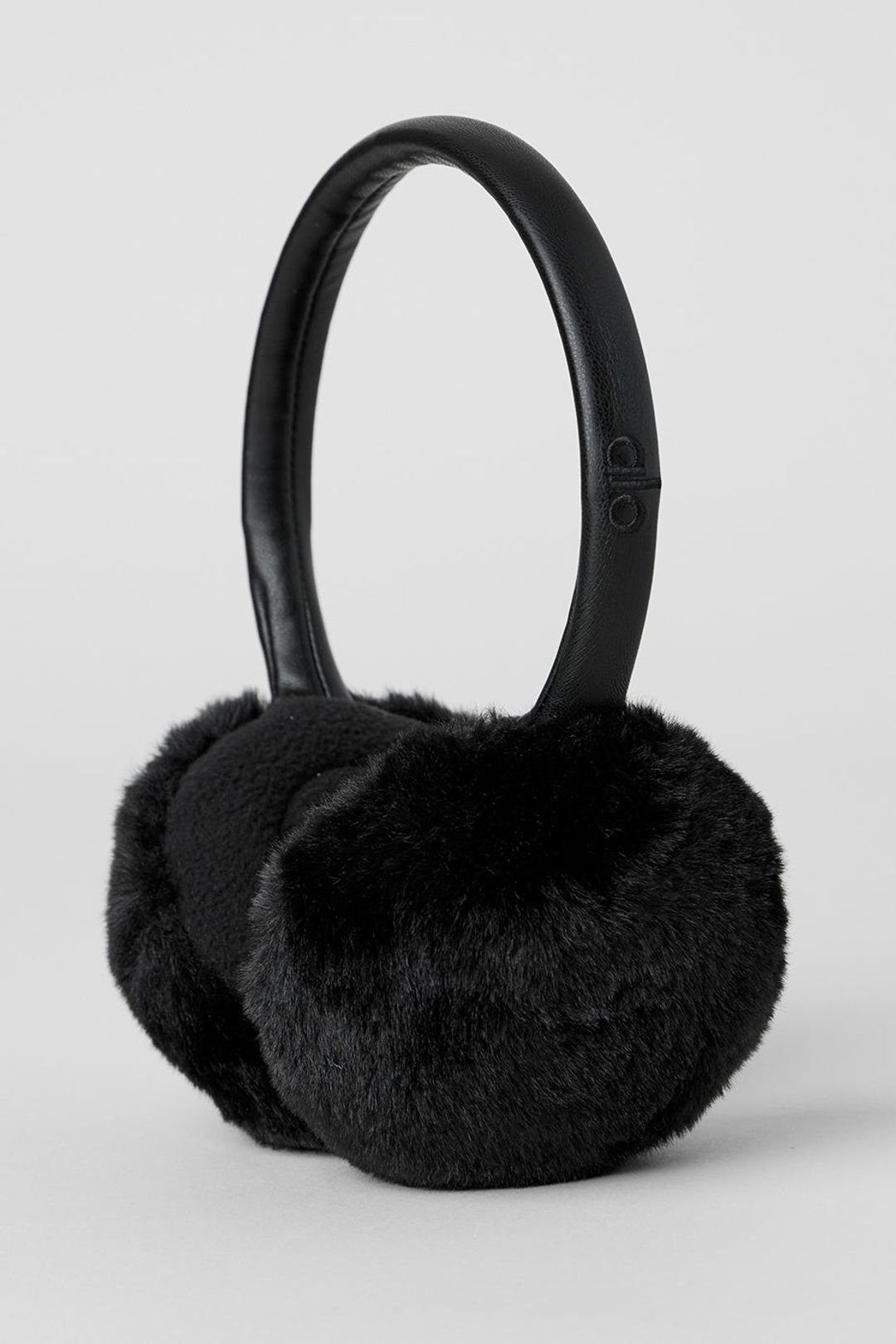 Faux Fur Ear Muff - Black #3