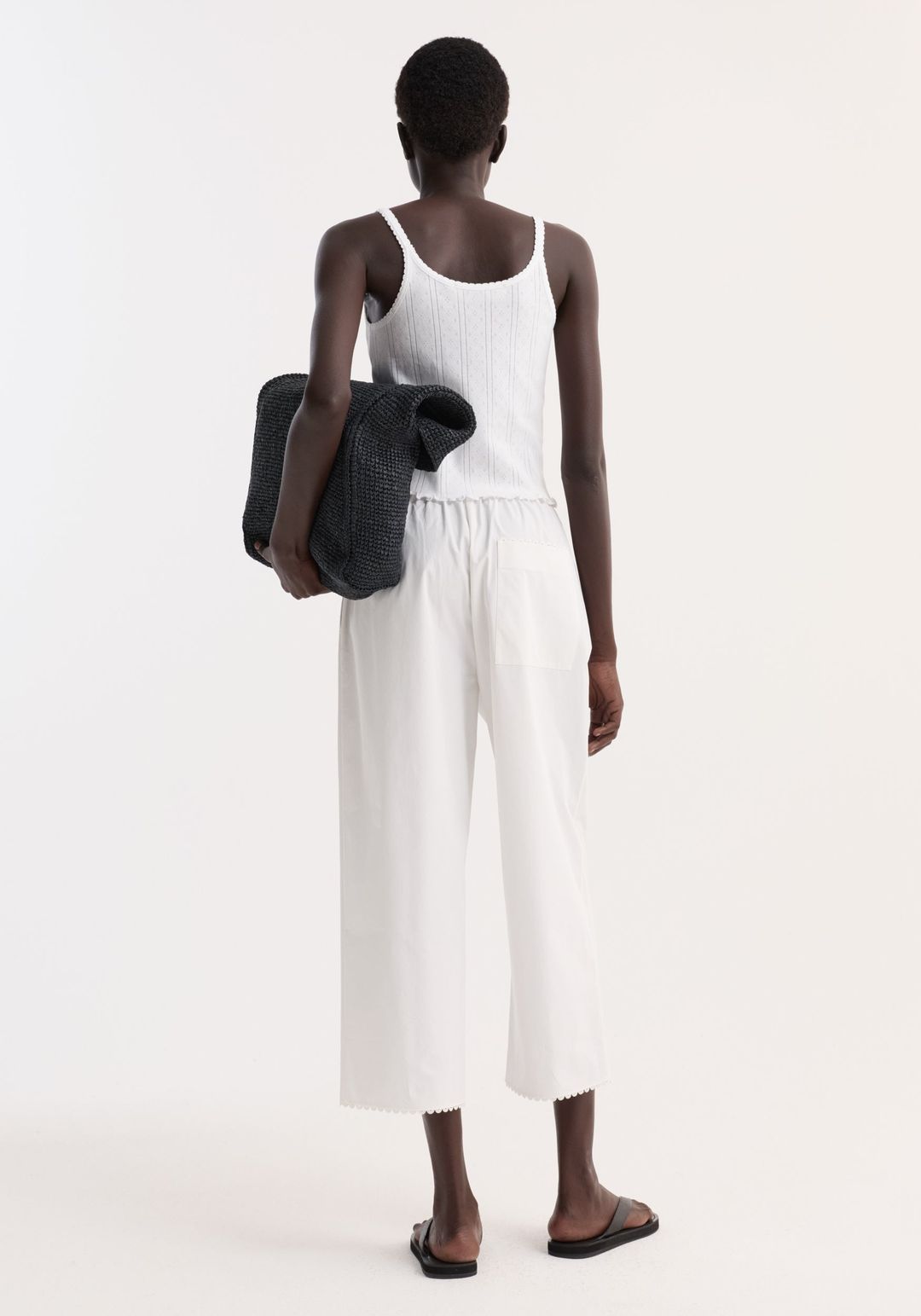 Pointelle tank | off white #5