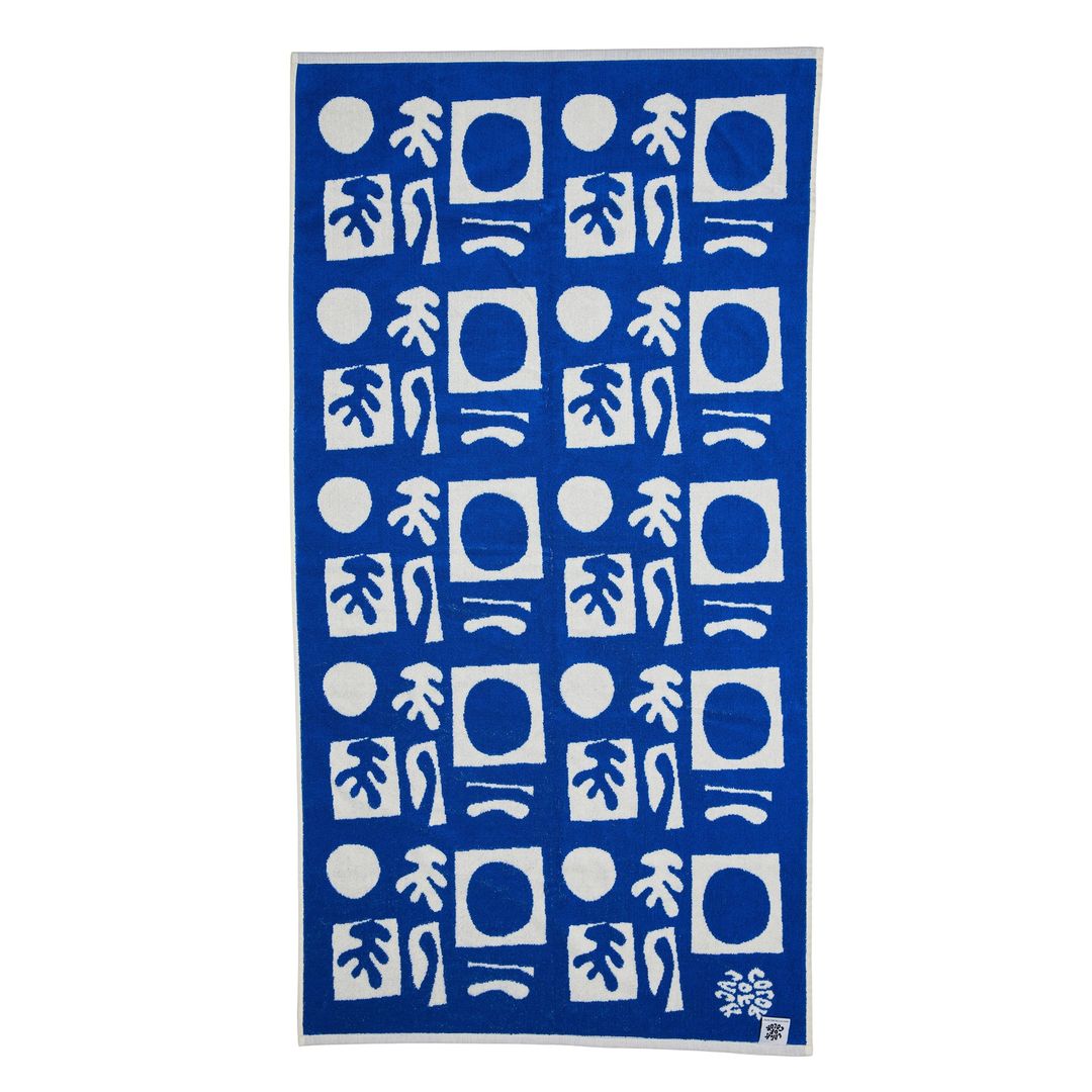 Formes Beach Towel - Blue