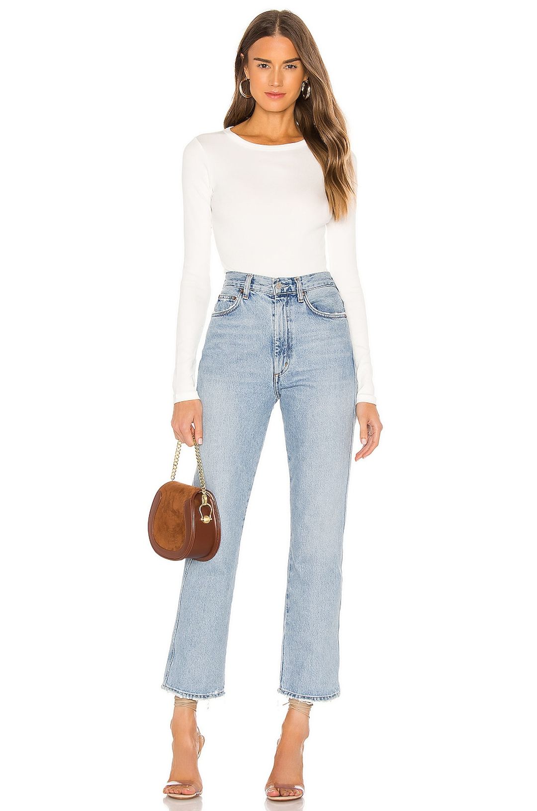 Leila Bodysuit Crew Neck Long Sleeve #5