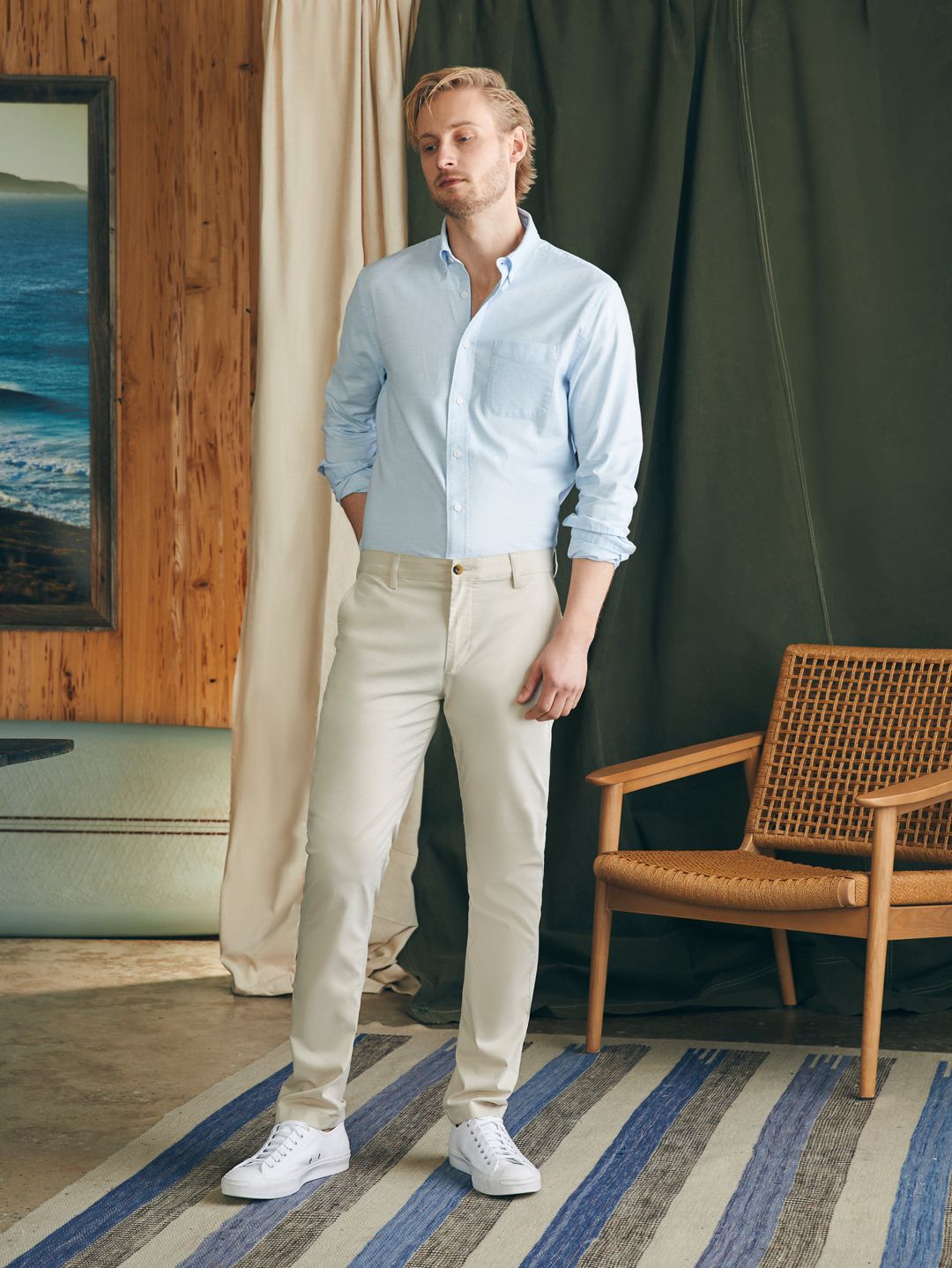 Movement™ Chino Pant (30" Inseam) - Light Sand