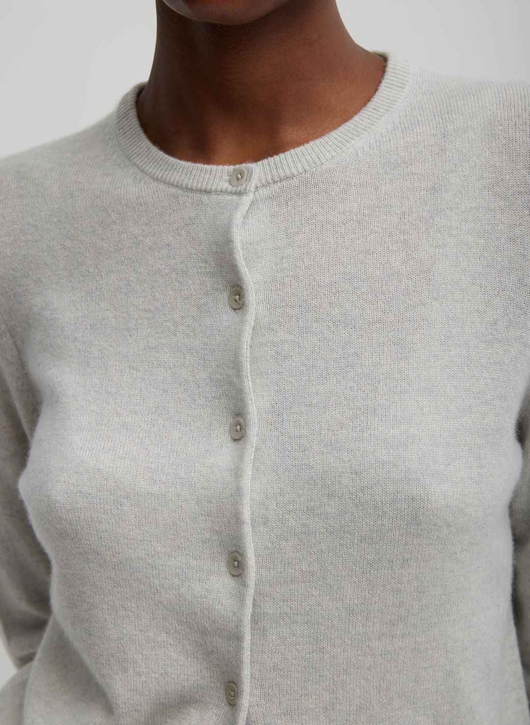 Washable Cashmere Shrunken Cardigan #3