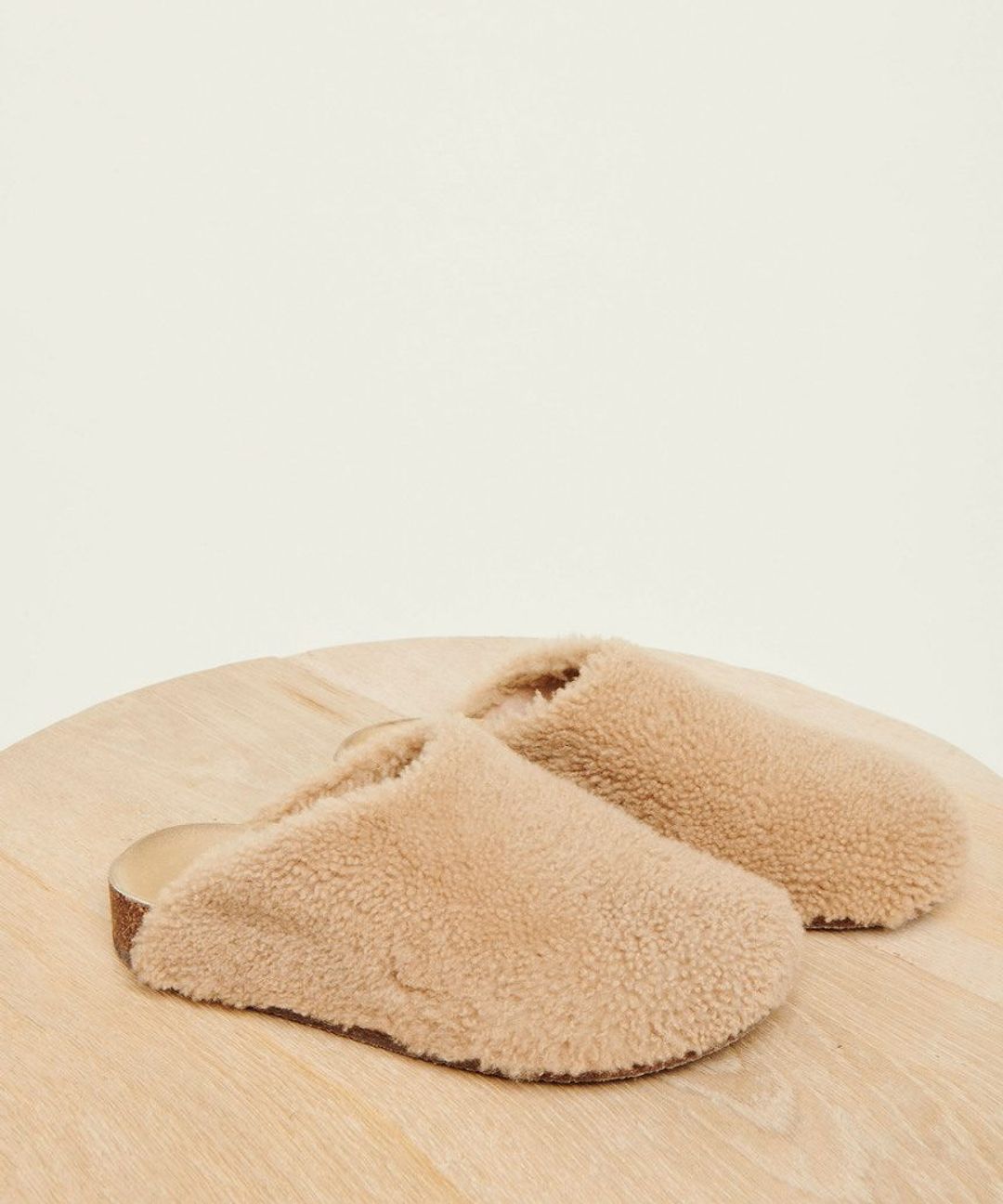 Shearling Moc Clog