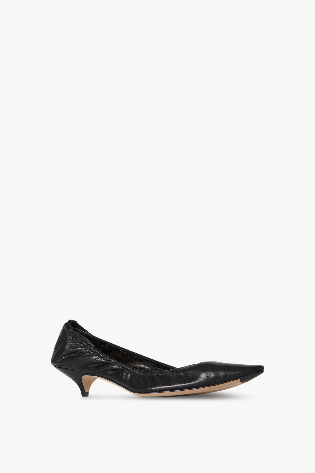 Liisa Kitten Heel in Leather #2