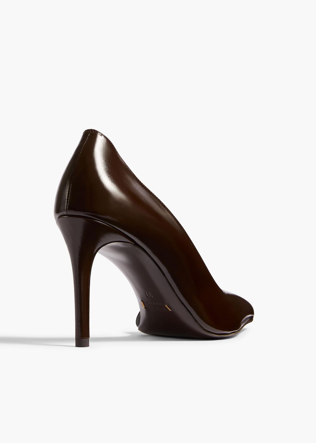 Jett D'Orsay Pump in Cacao Glazed Leather #4