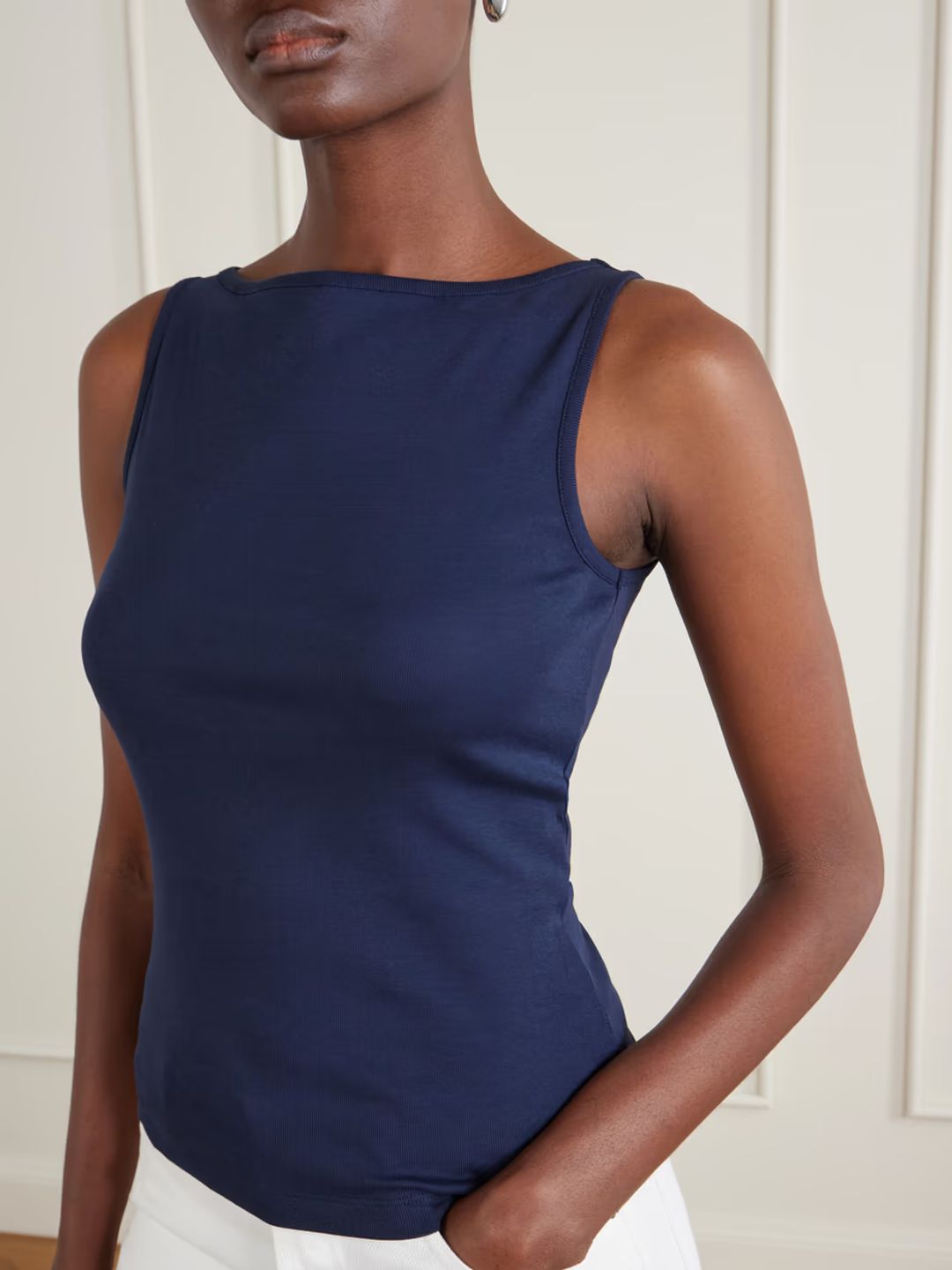 Timmi ribbed organic cotton tank #4
