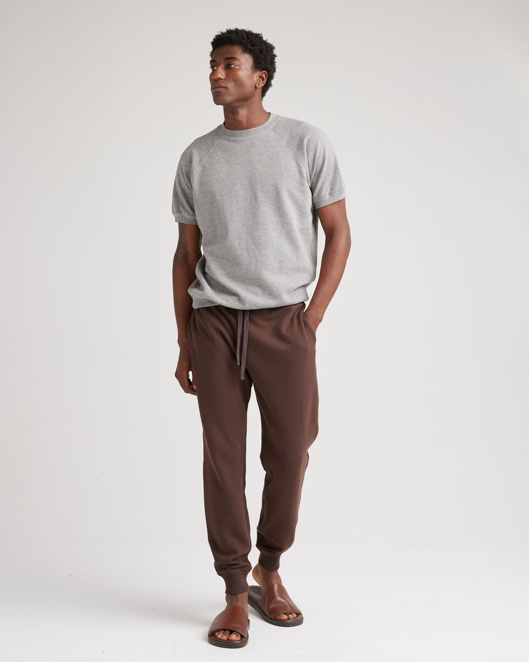 Men's Recycled Fleece Tapered Sweatpant #45