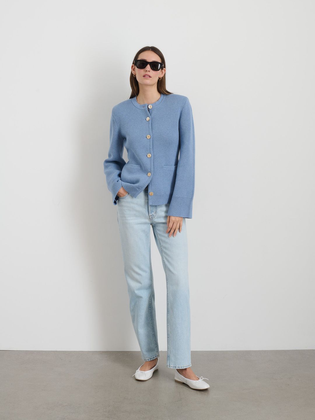 Provence Sweater Jacket In Cotton Cashmere #3