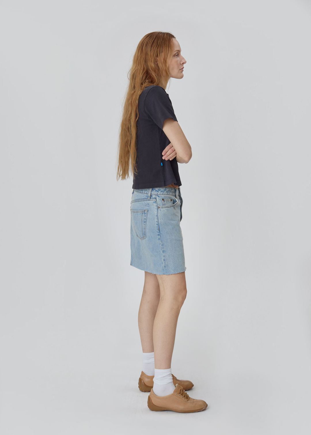 Lima Skirt in Vintage Blue