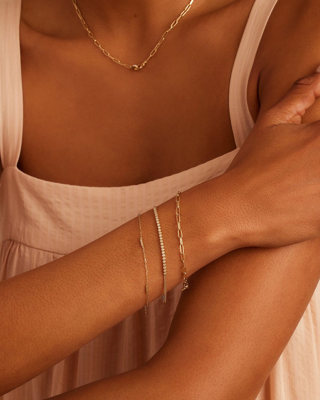 Classic Diamond Row Bracelet #4