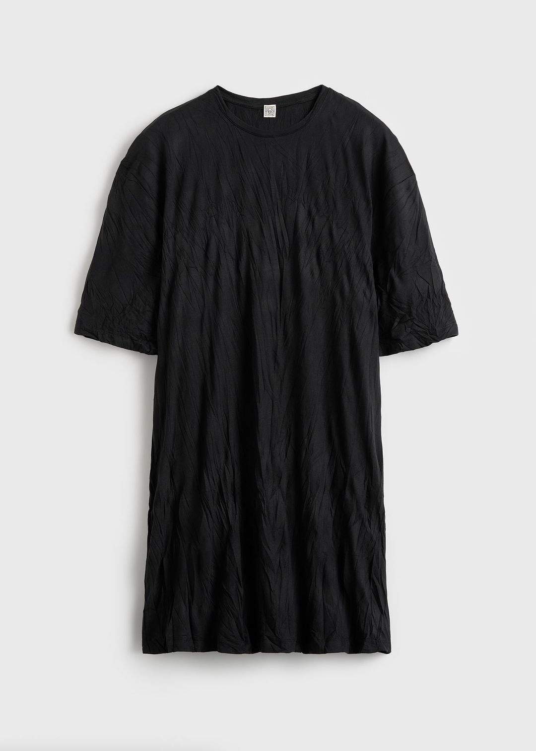 Relaxed tee dress black #5