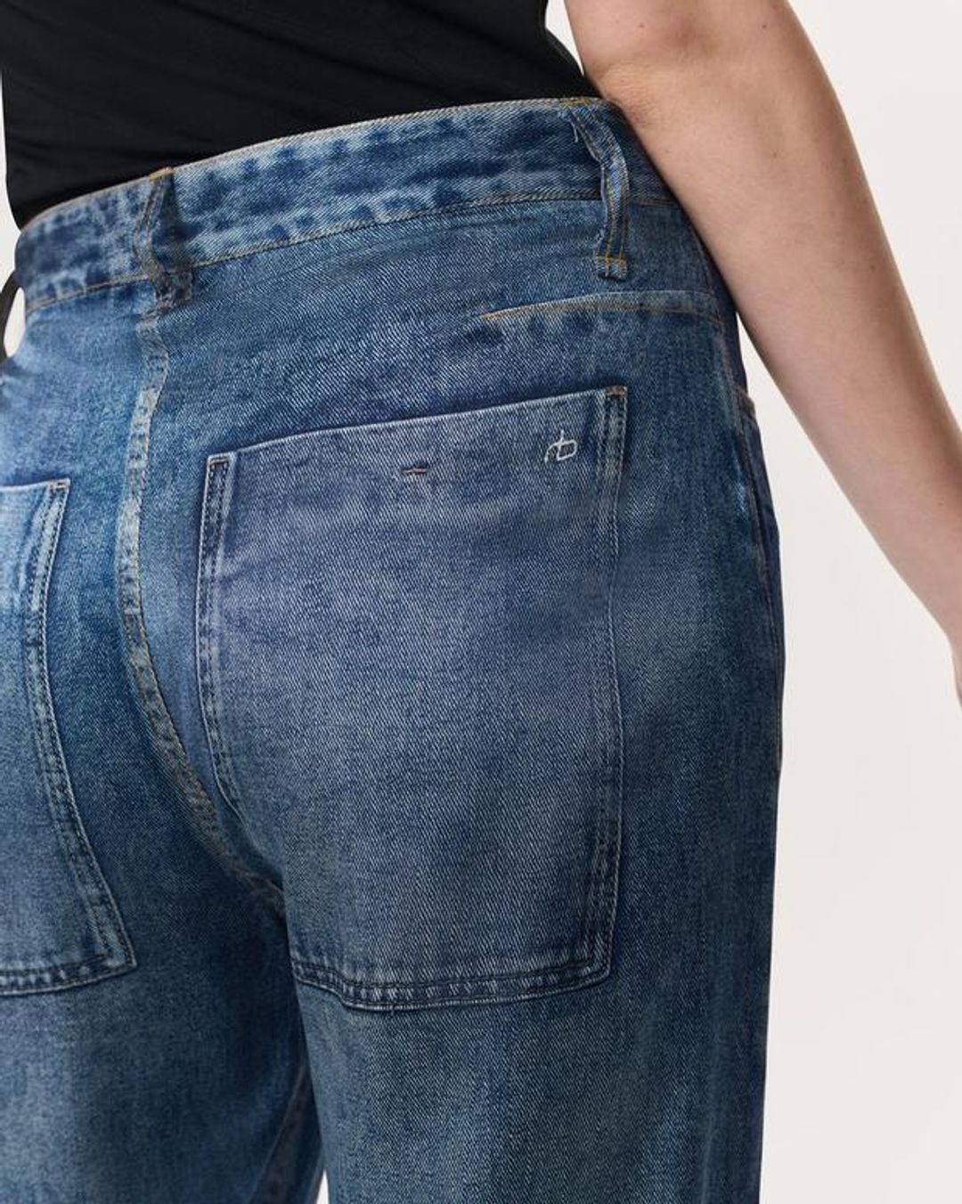 Miramar Satin Logan Carpenter Pants in Avalon #4