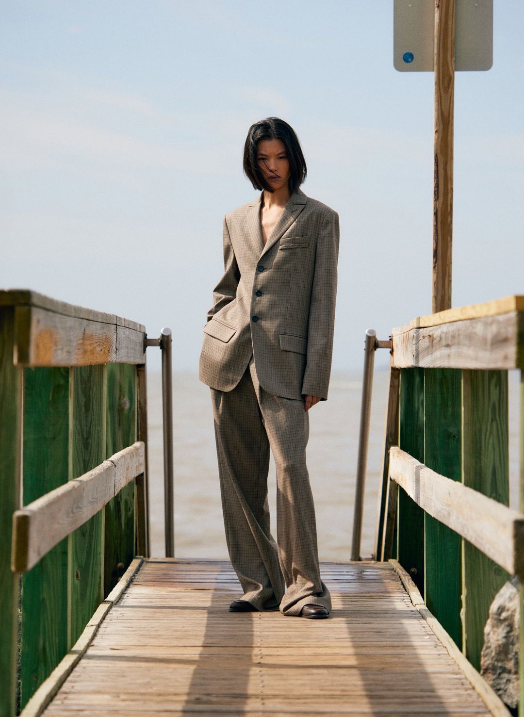 Thomas Menswear Check Dennis Cutout Blazer #3