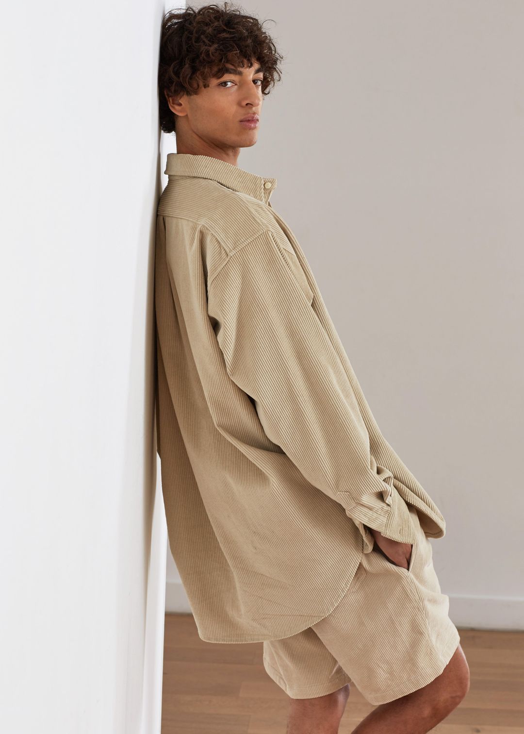 Camden Corduroy Shirt - Cream #7