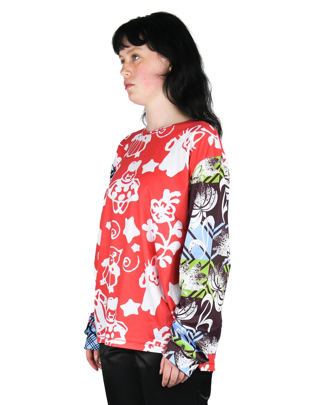 Seeing Stars Oversized Jersey Top #4