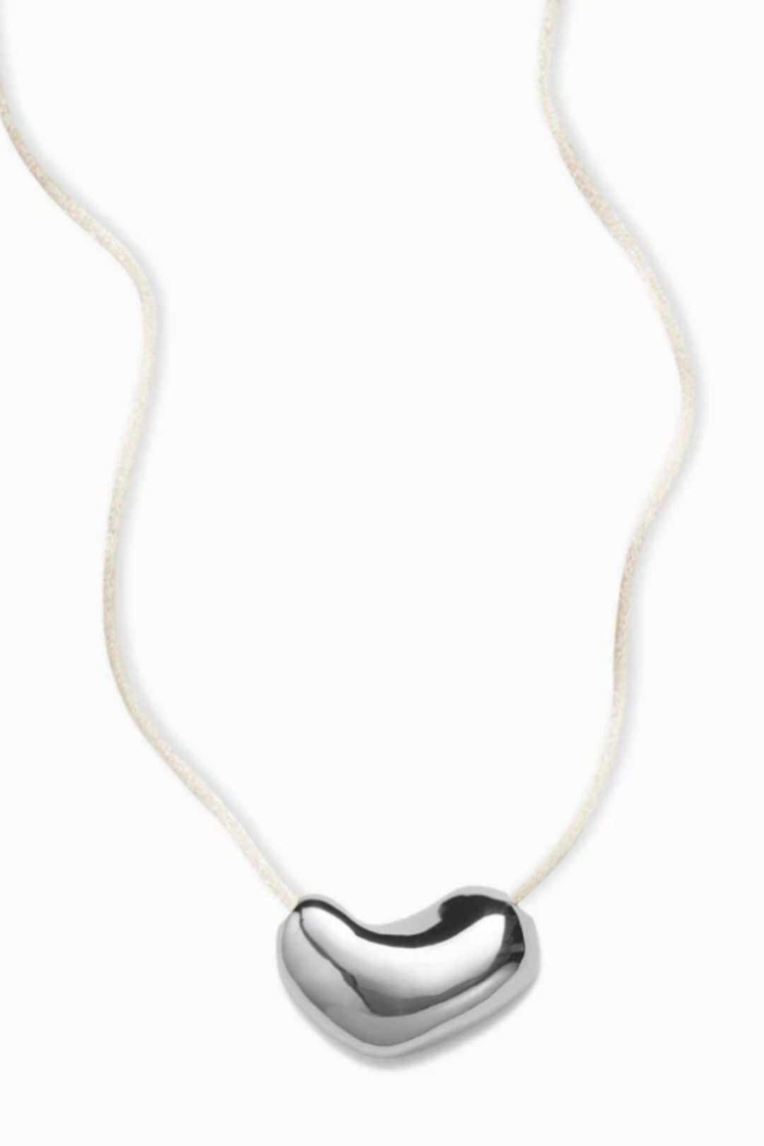 Sculpted Heart Pendant - By AGMES #3