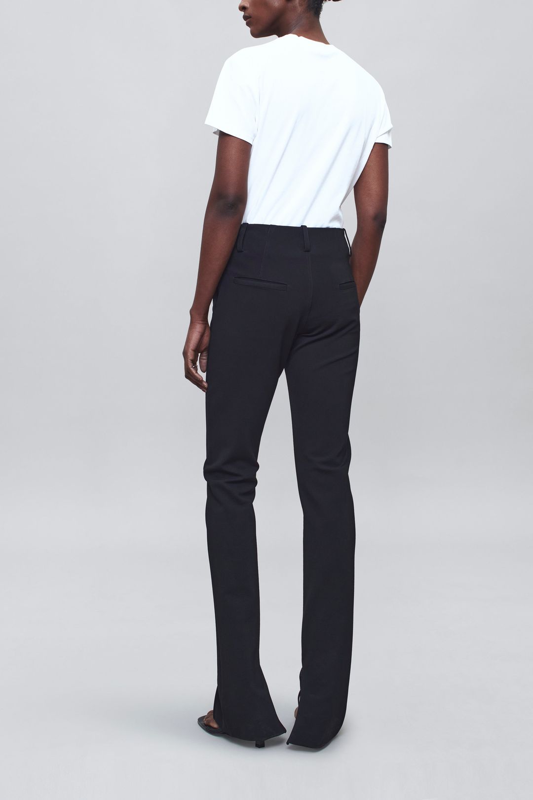 Enzo Pant in Stretch Knit Suiting #4