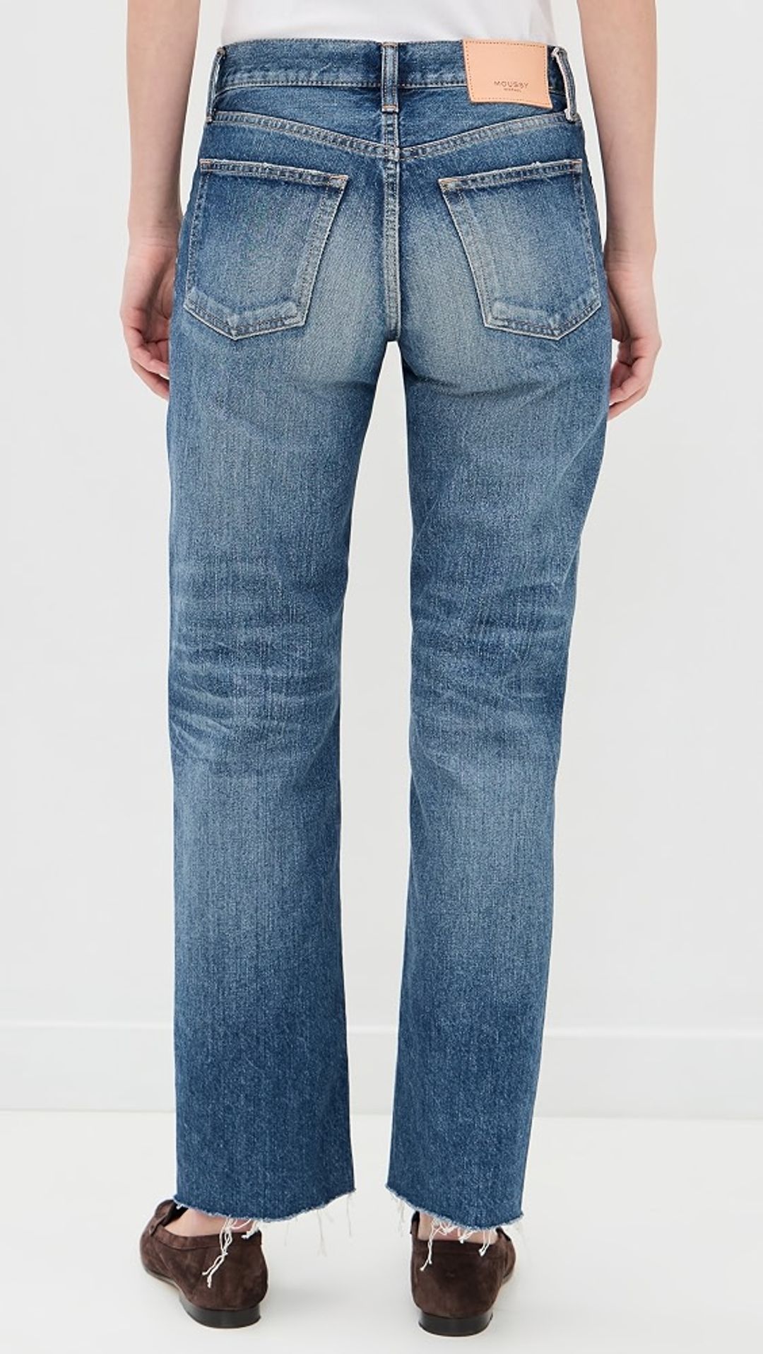 Needham Faded Straight-leg Jeans