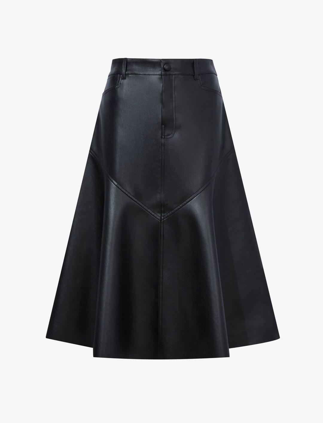 Jesse Skirt in Faux Leather