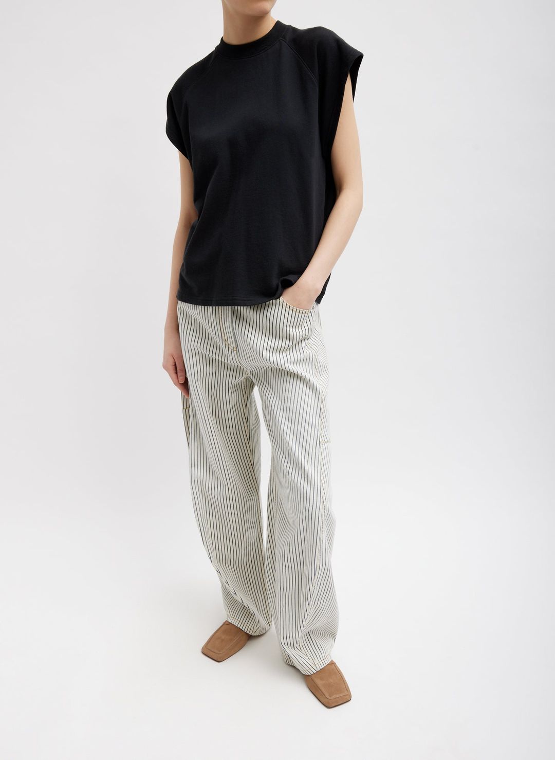 Summer Sweatshirting Sleeveless Easy Top #3