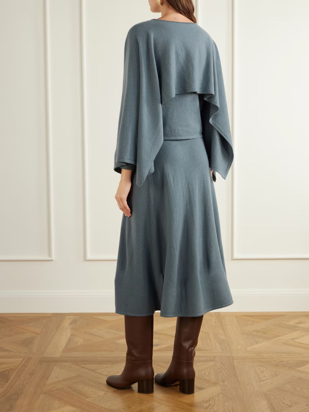 Valiant draped wool and cashmere-blend sweater #3