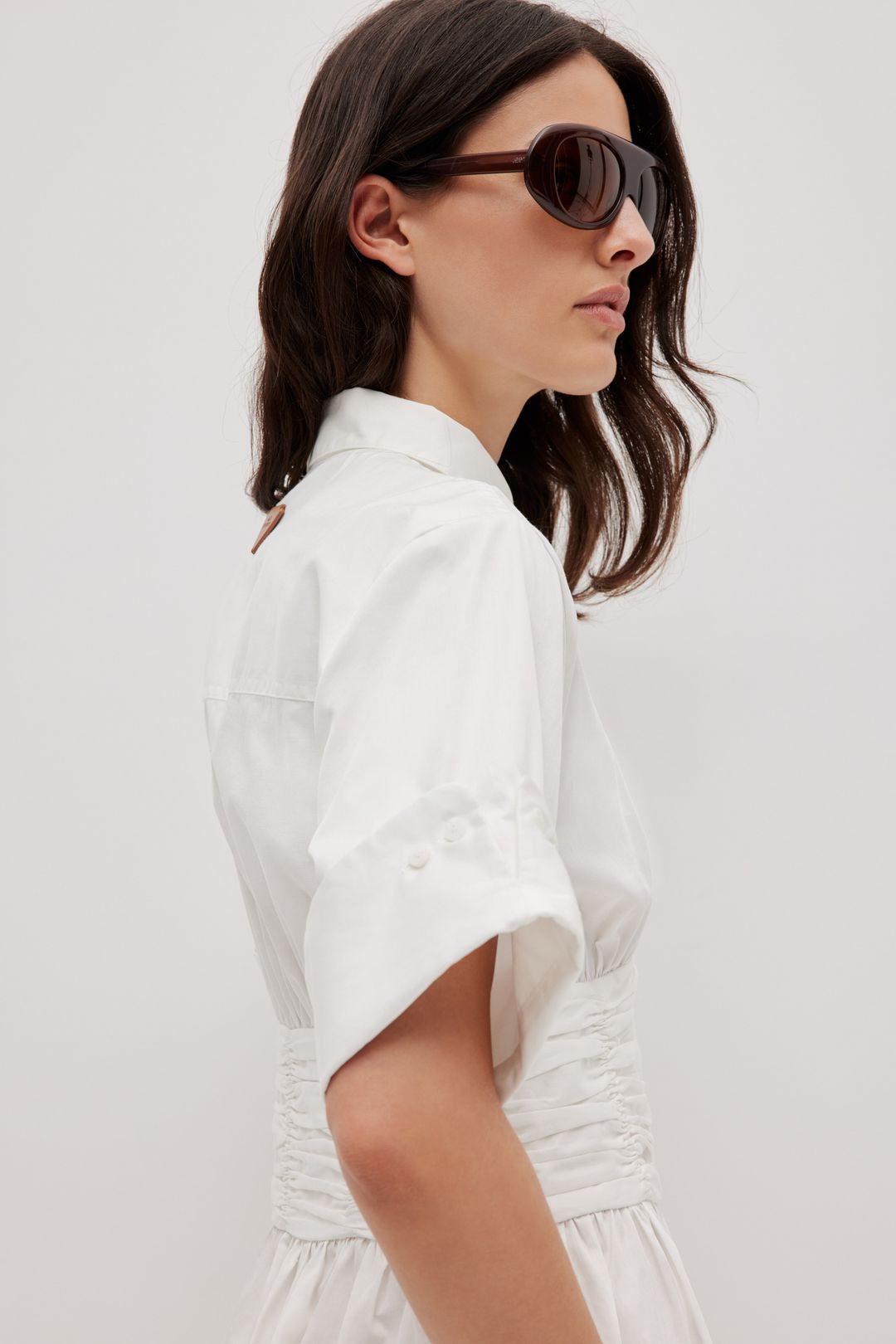 Laure Mini Shirt Dress #6