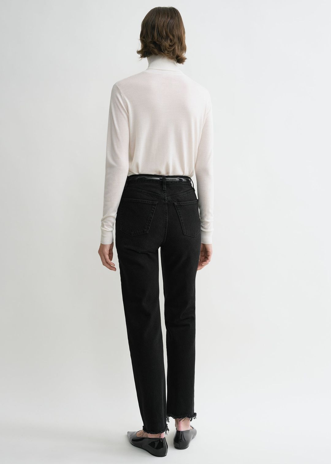 Classic cut denim black #4
