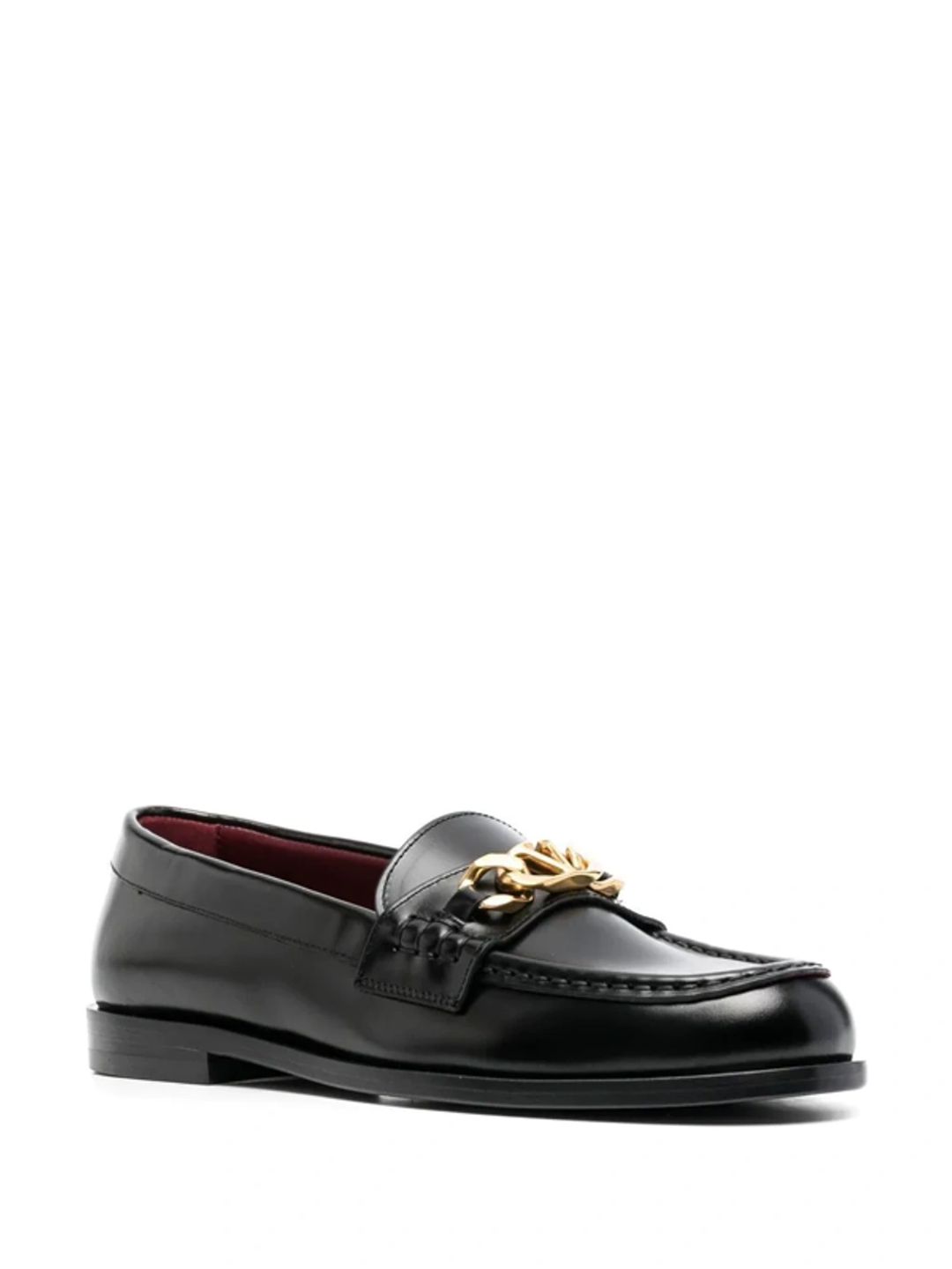 VCHAIN leather loafers in black #2