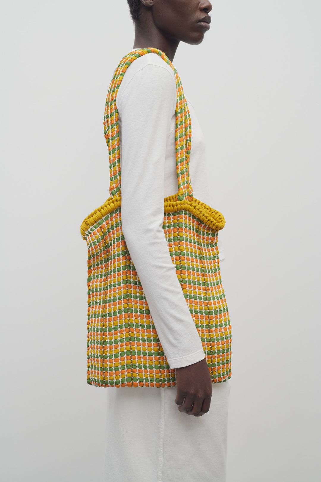 Haley Woven Tote Bag in Viscose #5