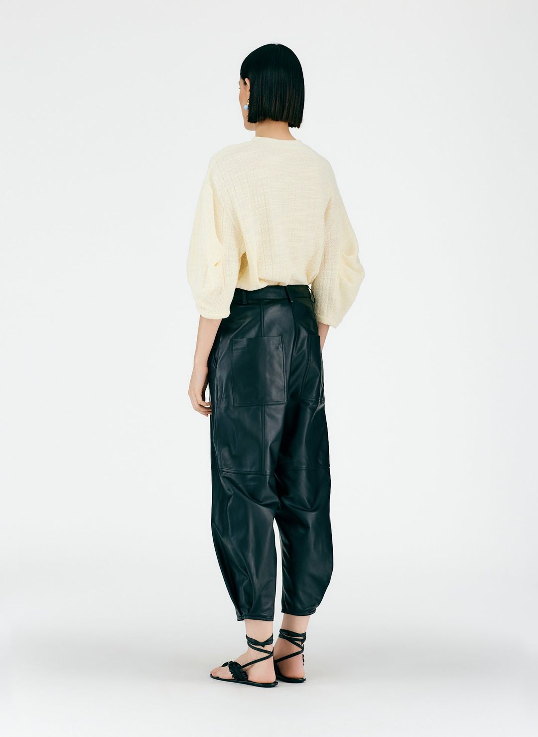 Leather Sculpted Pant #6