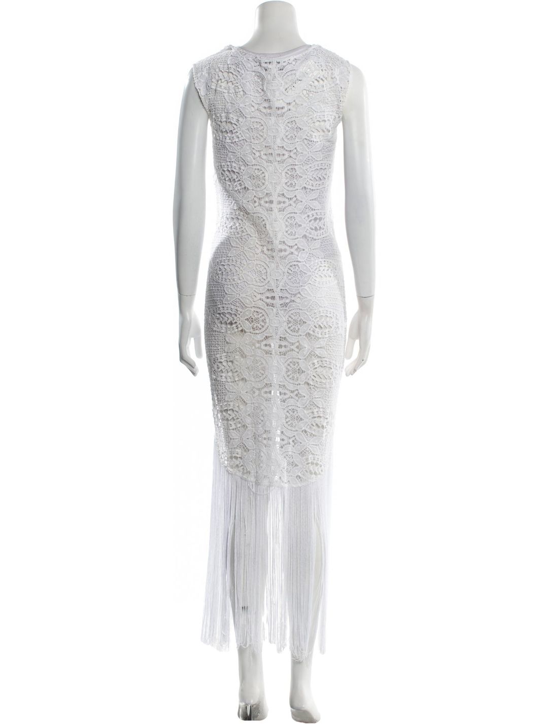 Lace Pattern Mini Dress #3