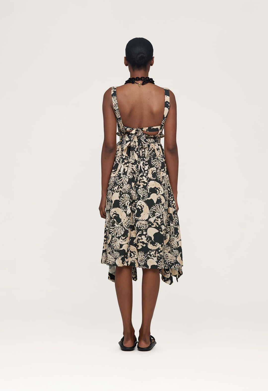 Lunatus Cosecha Cotton Midi Dress