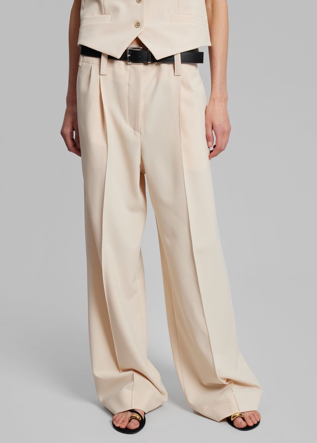 Beaufille Ulla Trousers - Parchment #3