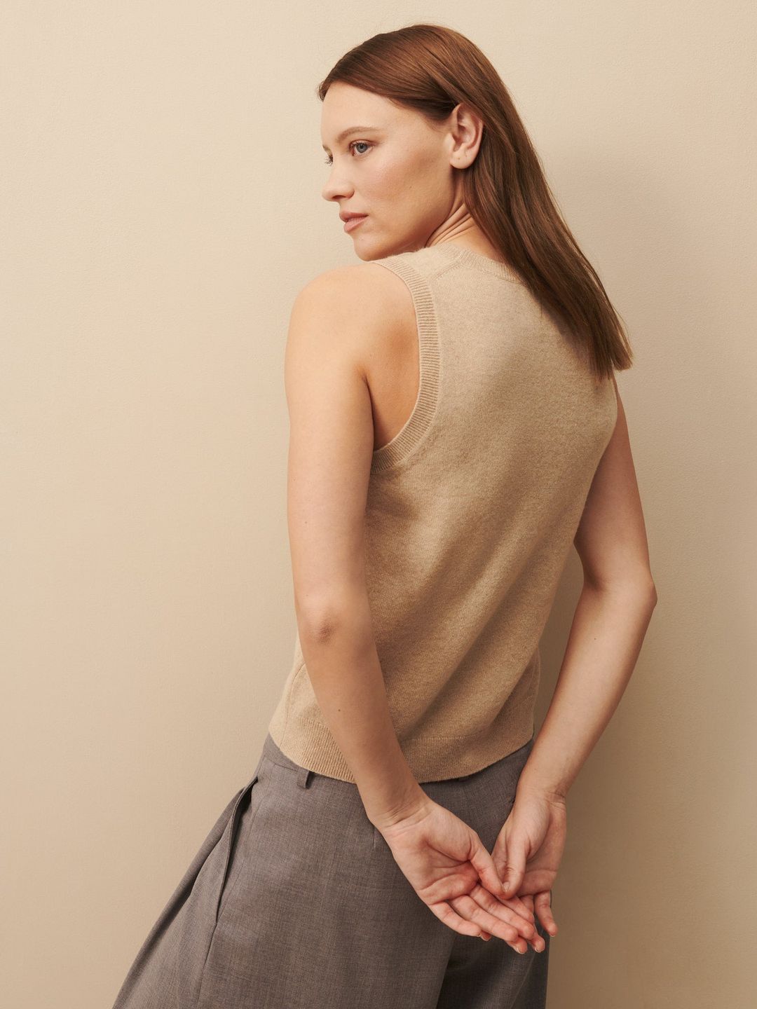 Jenny's Tank in cashmere
