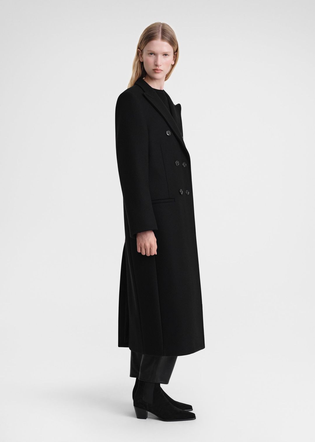Tailored overcoat black #2