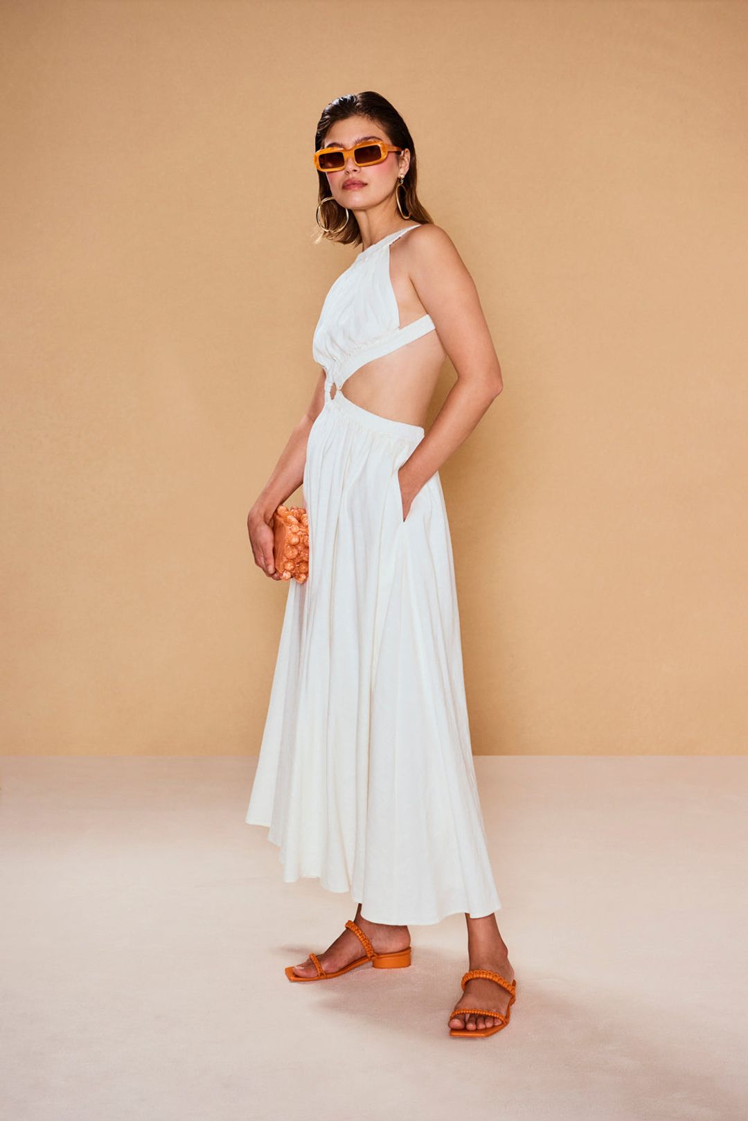 THEIA DRESS - OFF WHITE #4
