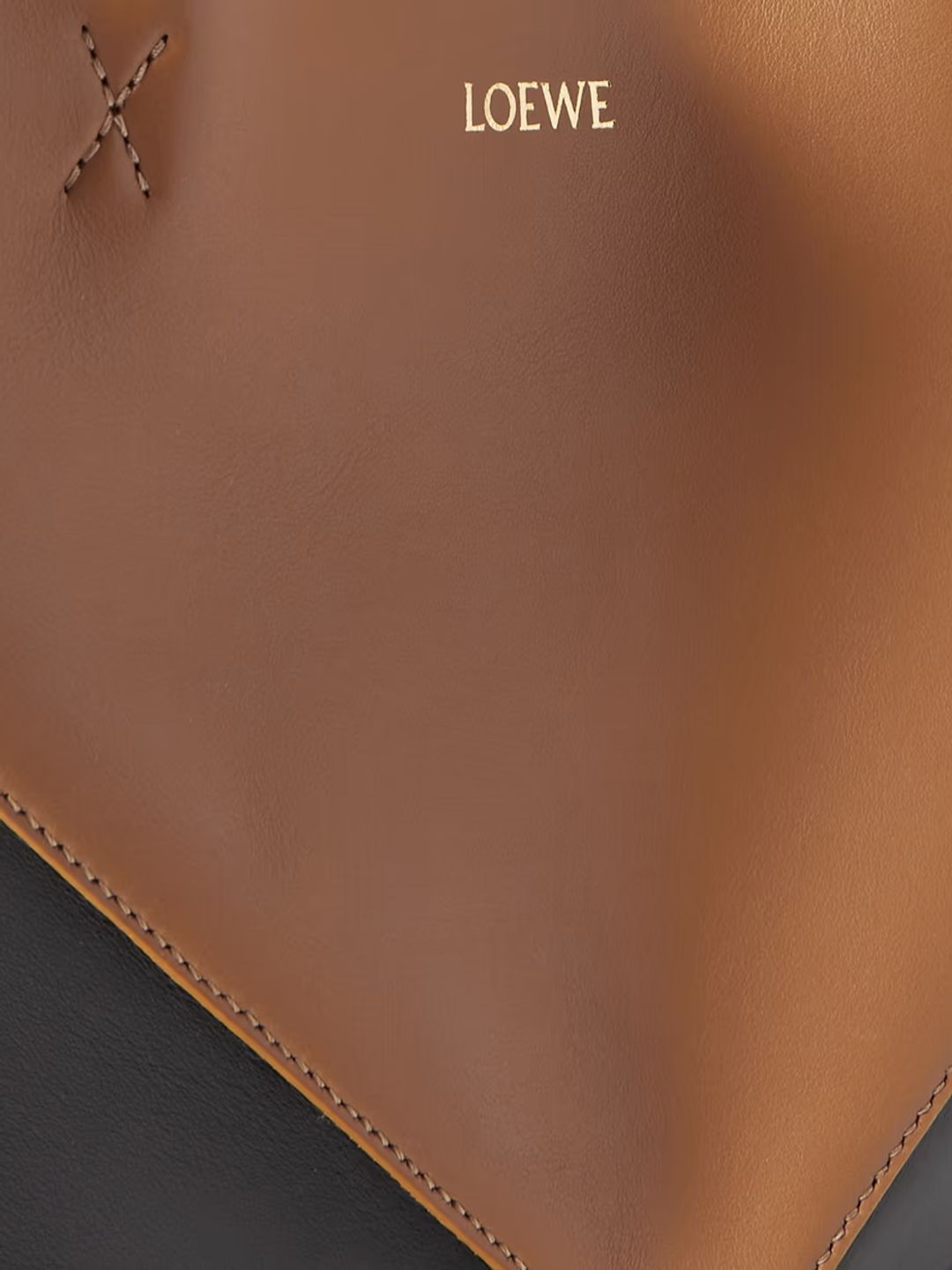 Puzzle Fold convertible medium two-tone leather tote bag #4