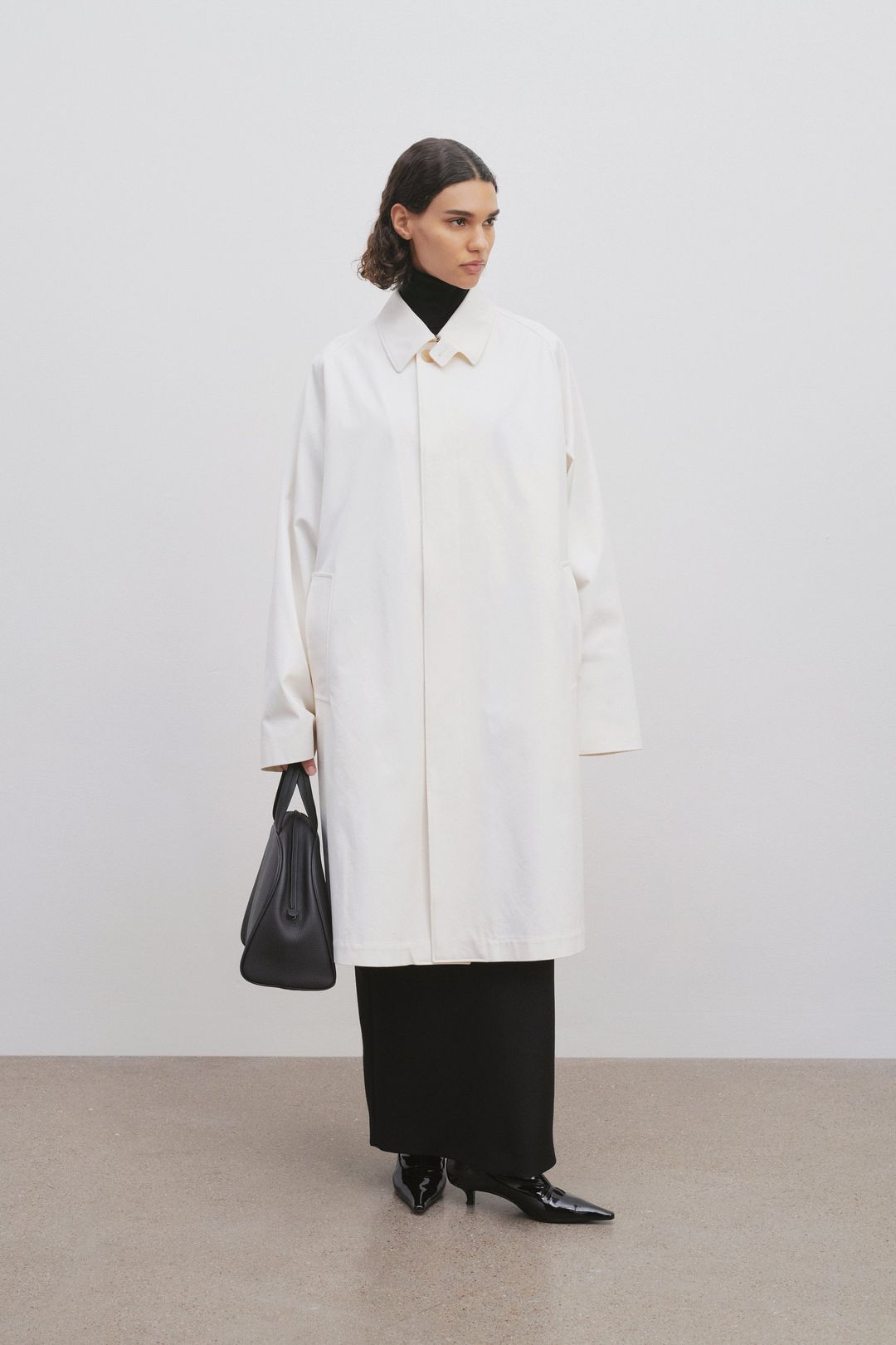 Tavisha Coat in Cotton and Silk #4