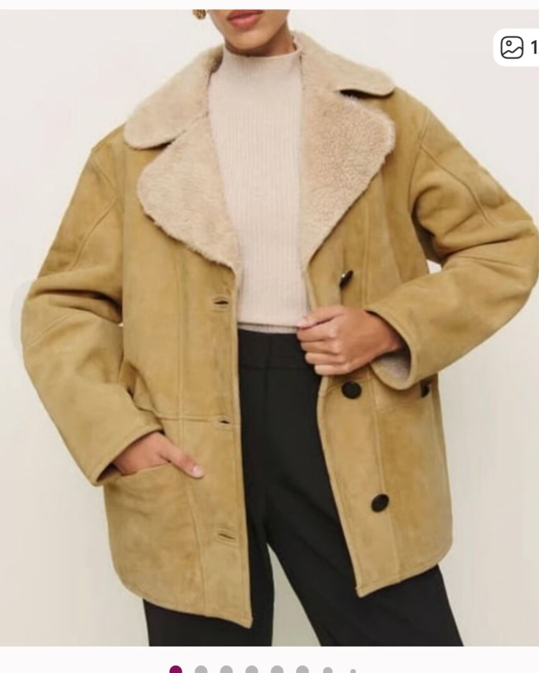 Shearling Jacket S