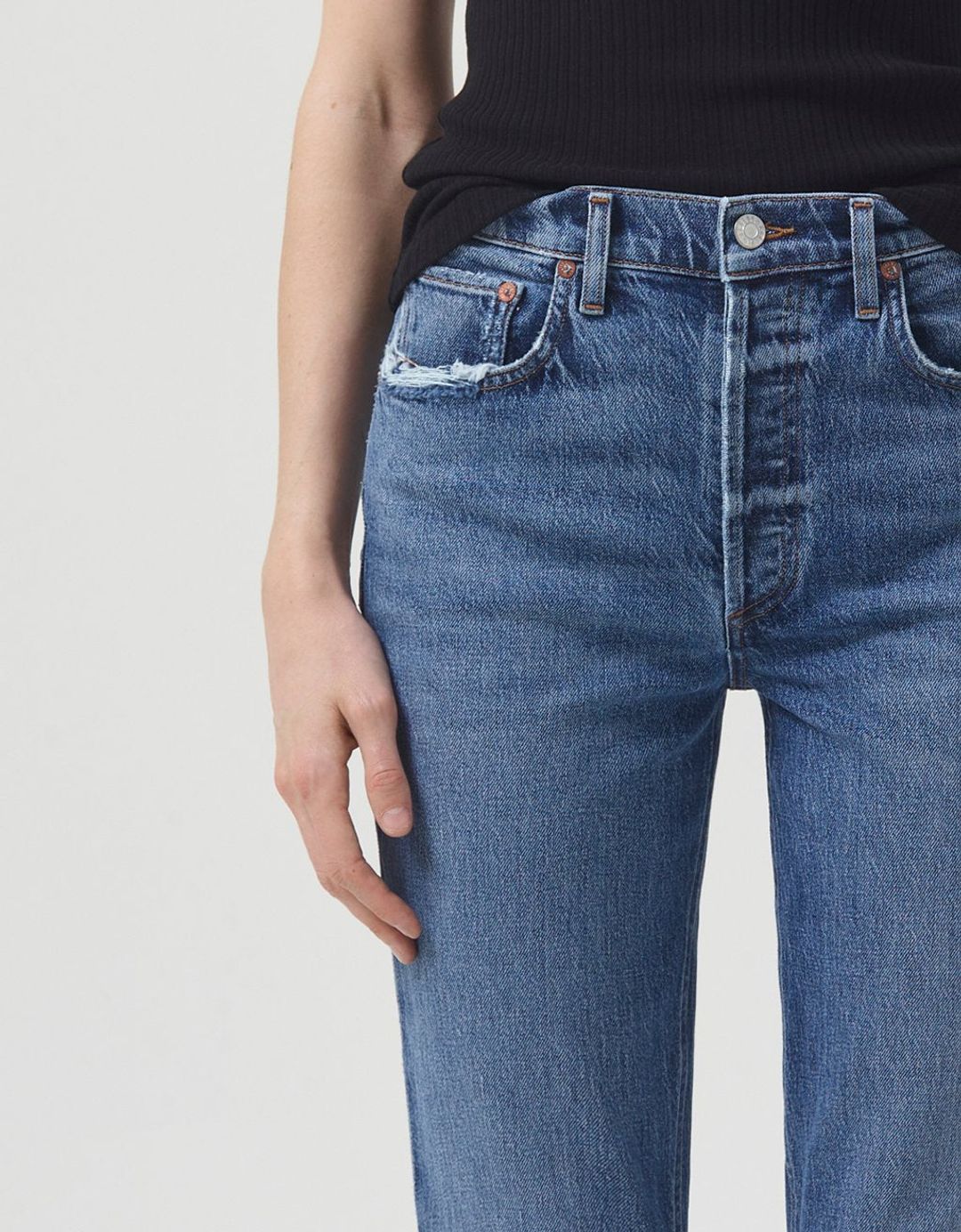 agolde riley jean #7