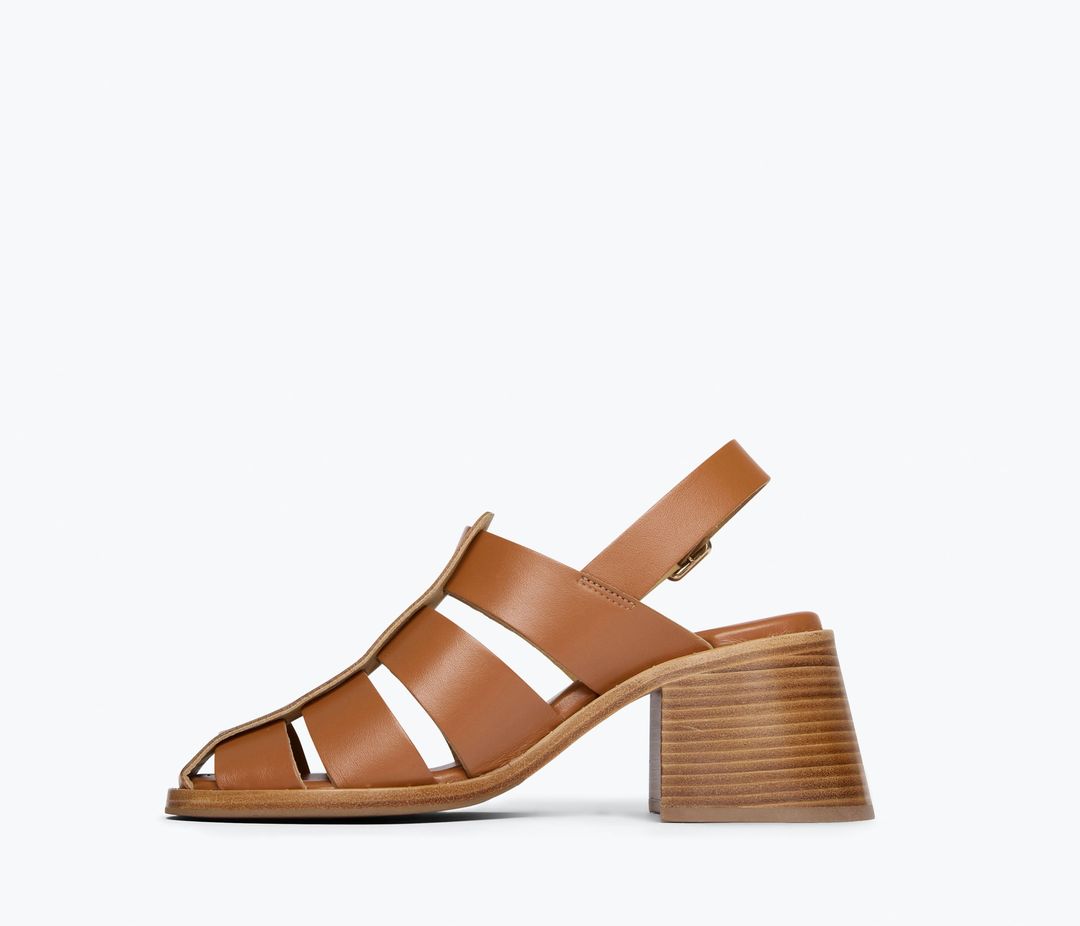 JULIETA FISHERMAN BLOCK HEEL #5