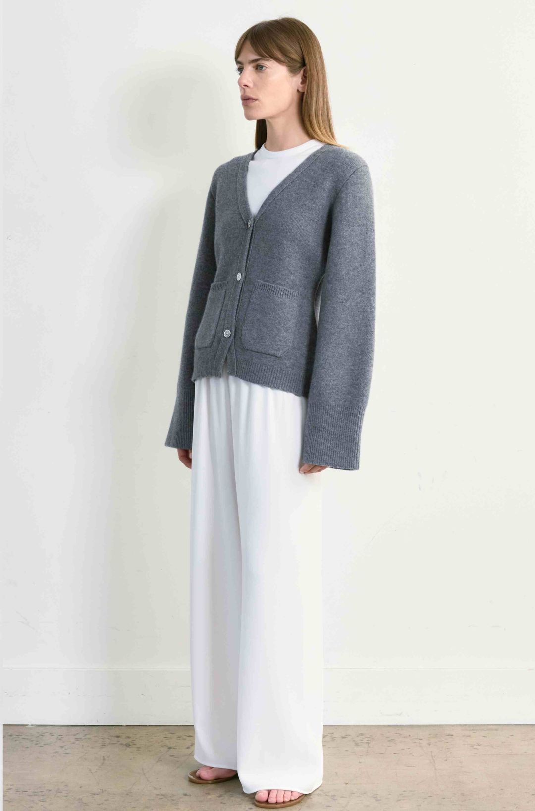 V Neck Cardigan #4