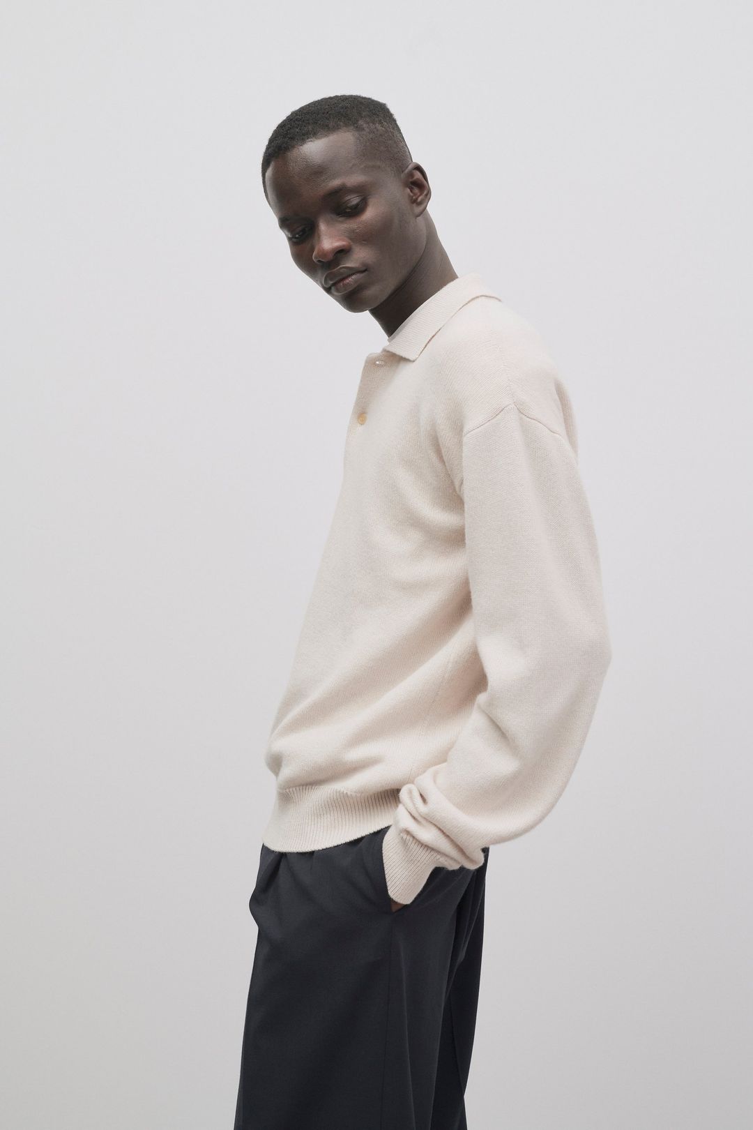 Joyce Polo in Cotton and Cashmere #4