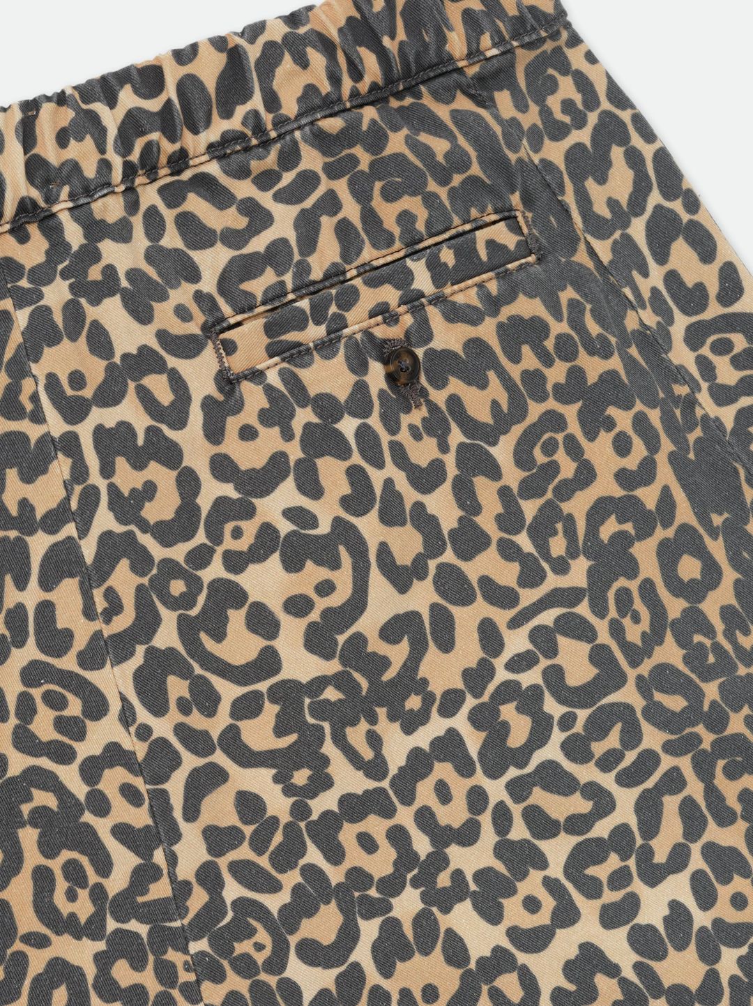 LEOPARD DROP-CROTCH TROUSER #4