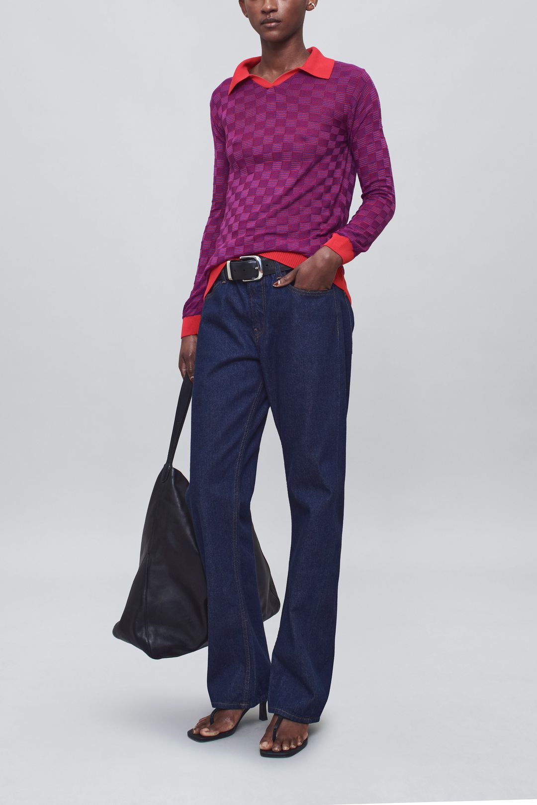 Caleb Polo in Slinky Gingham