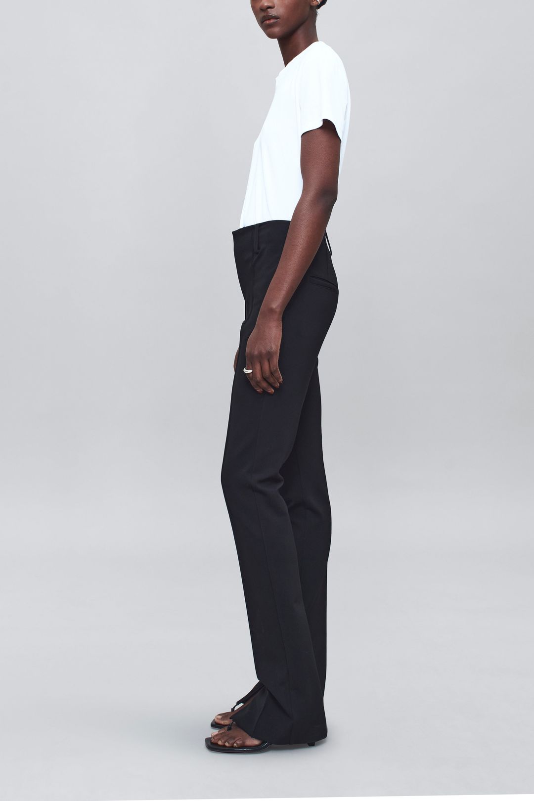 Enzo Pant in Stretch Knit Suiting #3