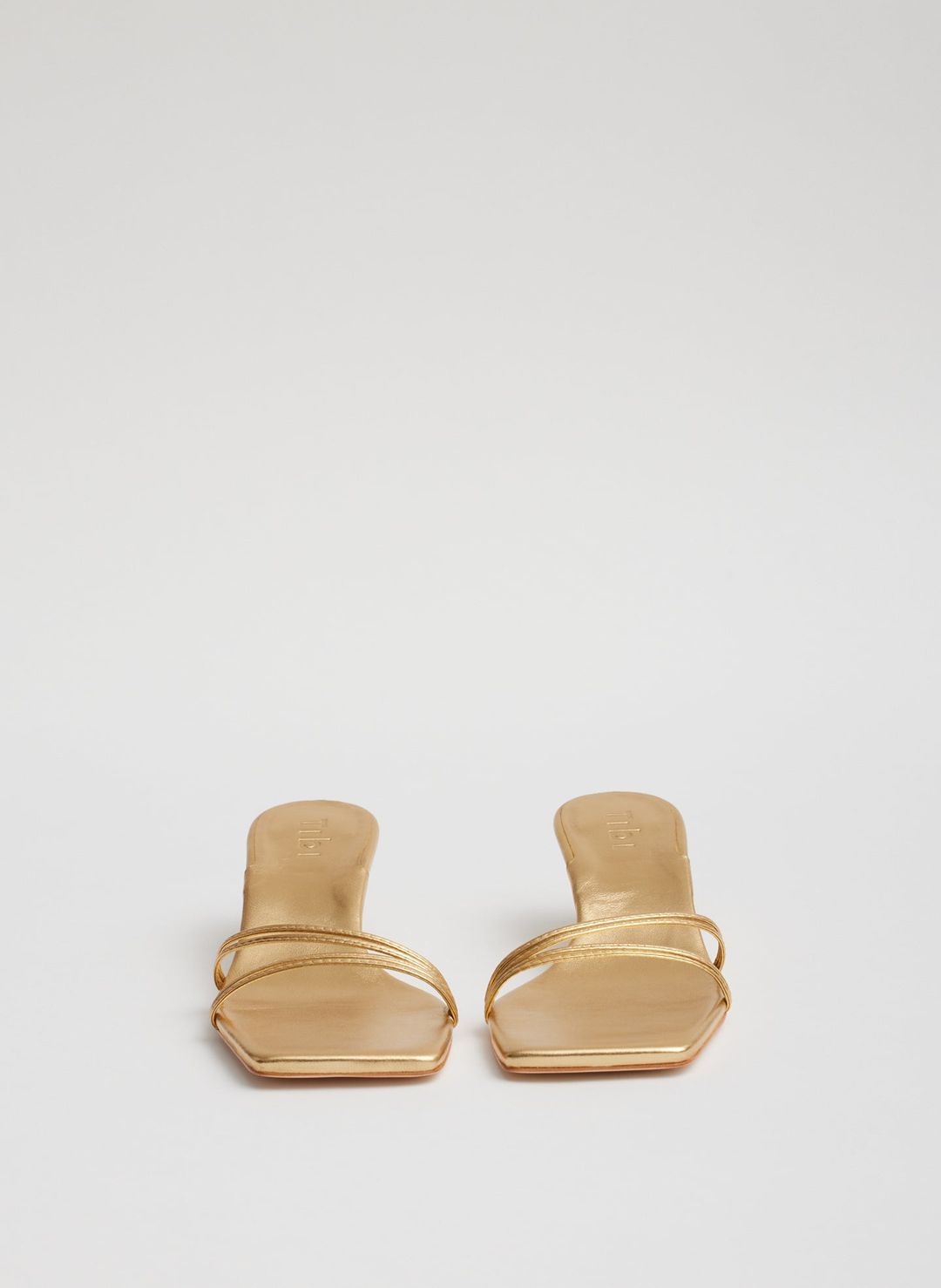 Metallic Nappa Jim Sandal #5