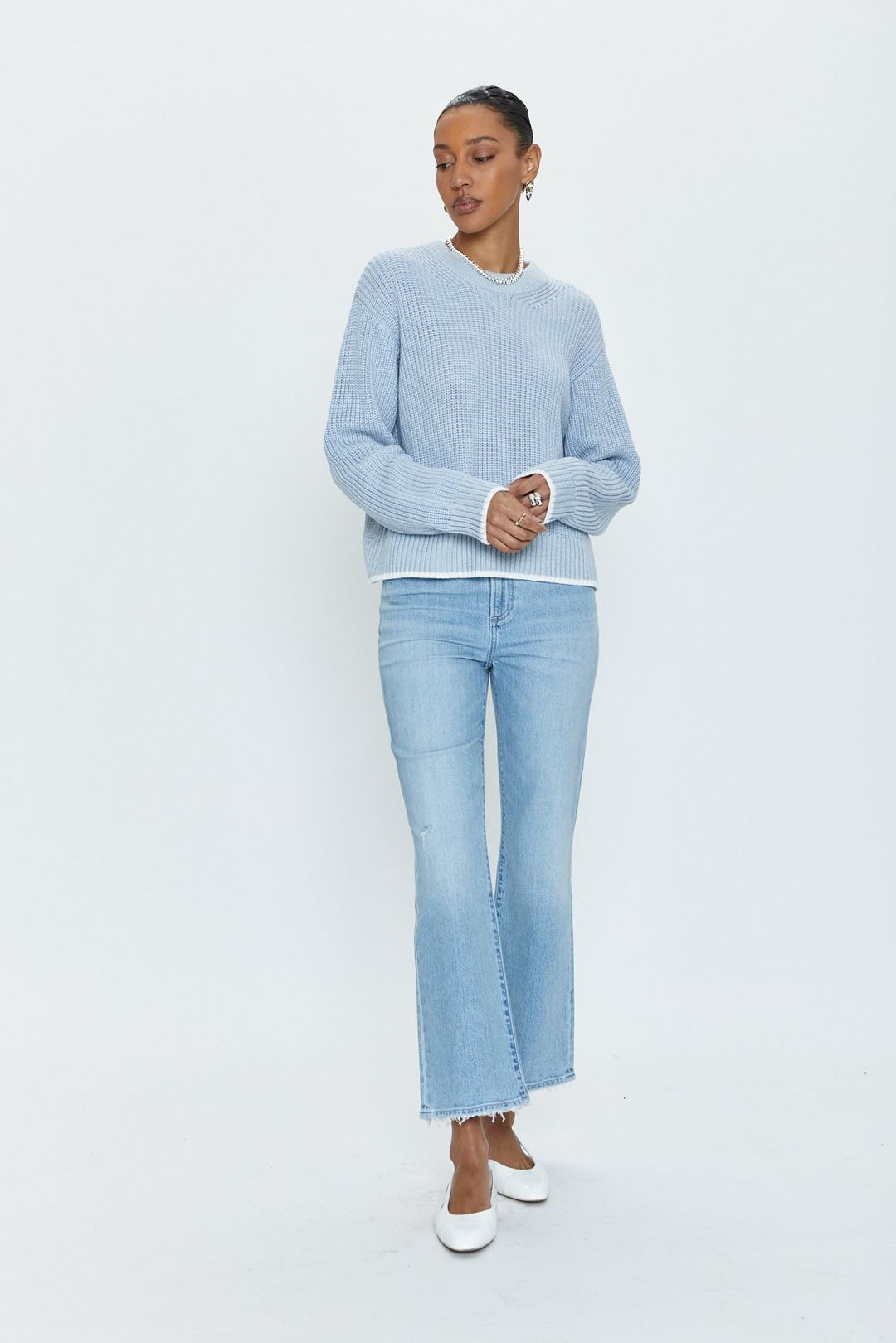Ren All Day Sweater - Light Blue #4